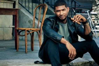 Usher pour Cigar Aficionado Magazine