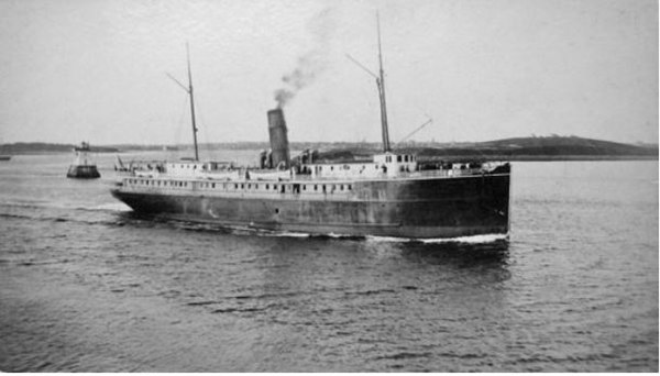 Le Yarmouth, le navire de la « Black Star Line, Inc. »