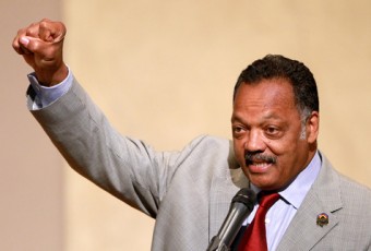 L’activiste américain Jesse Jackson