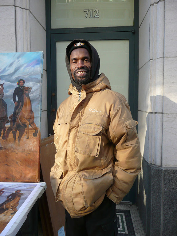 Kolongi Brathwaite, le peintre afro-centré le plus célèbre au monde