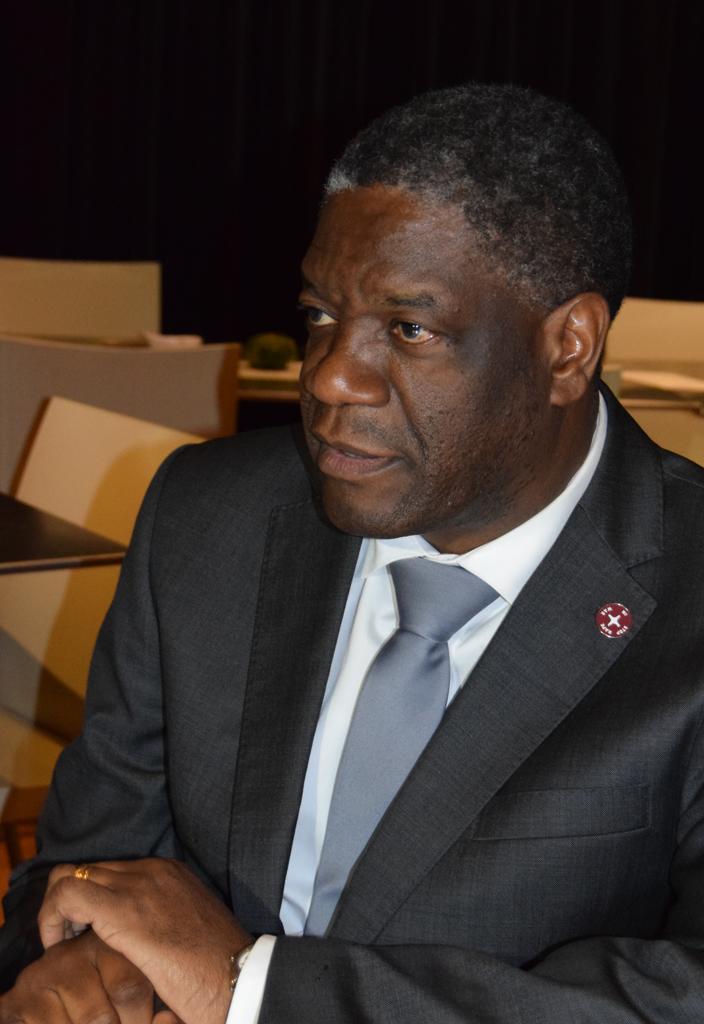 LE DOCTEUR DENIS MUKWEGE RECOIT LE PRIX SAKHAROV