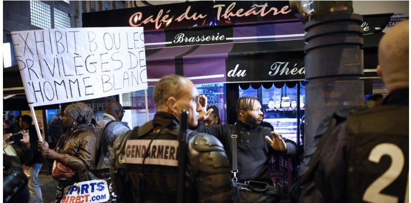 MOBILISATION CONTRE EXHIBIT B, JOUR 4: ENGLUEMENT
