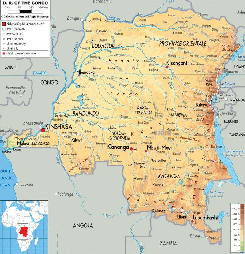 Carte Du Congo Rdc  My XXX Hot Girl