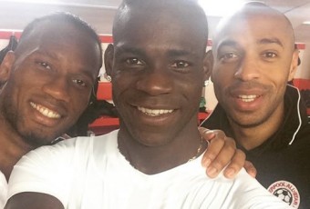Football – Charité : Drogba, Balotelli et Henry s’illustrent