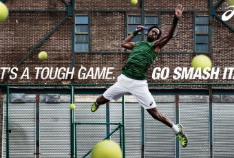 Tennis: Gaël Monfils joue le guerrier avec Asics avant Roland-Garros