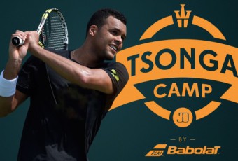 Jo-Wilfried Tsonga a présenté son camp de tennis en attendant Roland-Garros