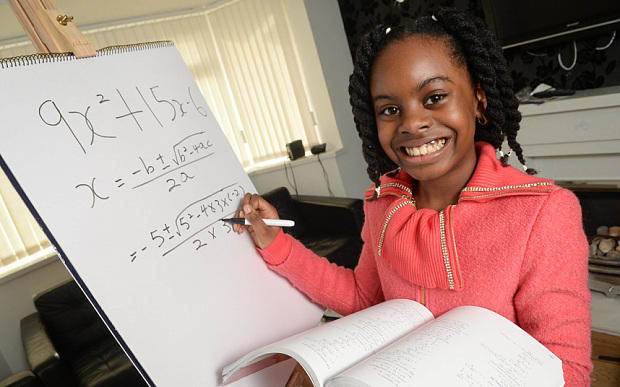 A 13 ans, elle aura son doctorat en maths