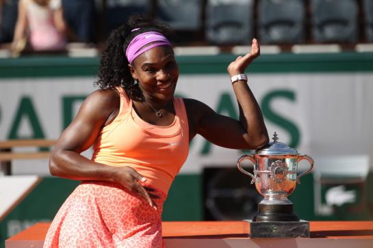 Tennis : Serena Williams, une championne modeste lauréate de Roland-Garros 2015
