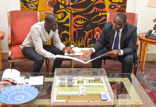 Mamadou Sakho a présenté son projet à Macky Sall