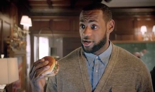 LeBron James change de partenariat culinaire