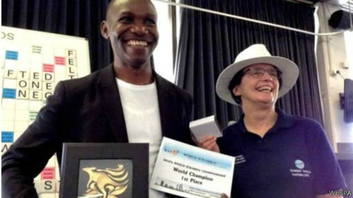 Un Nigérian est devenu champion du monde de Scrabble anglophone