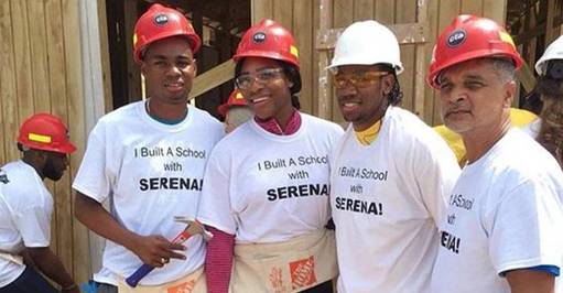 Serena Williams a bâti une école en Jamaïque pour des enfants défavorisés