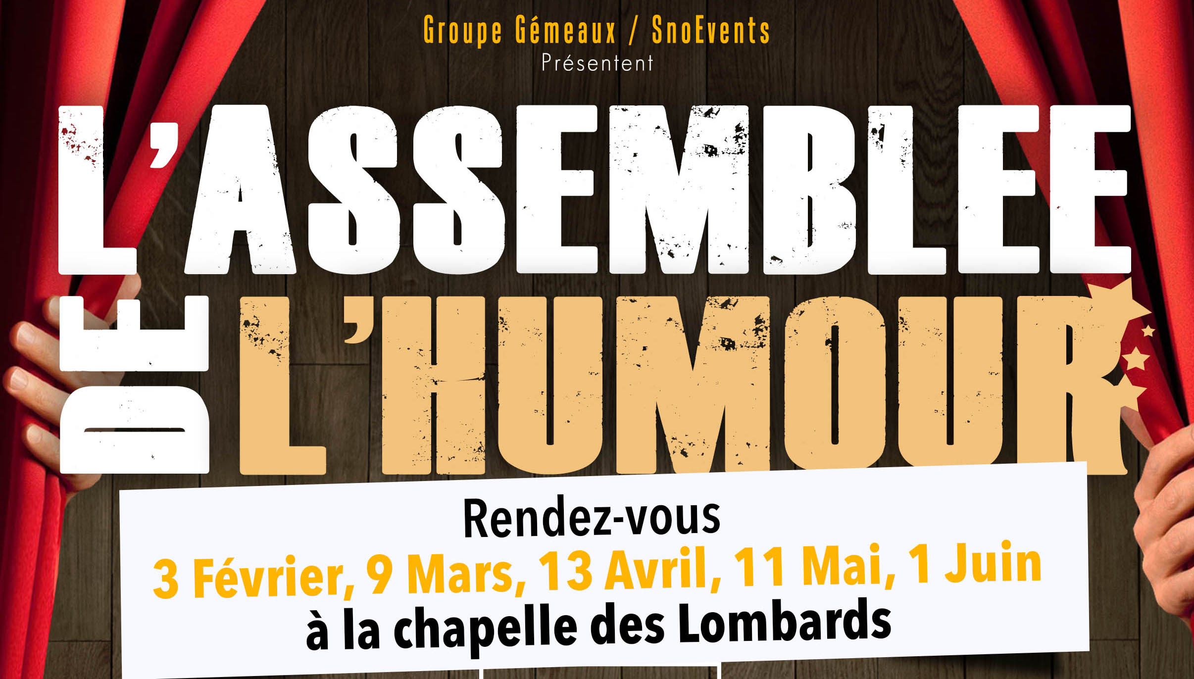[TERMINÉ] Assemblée de l&rsquo;Humour : Tentez votre chance et gagnez vos places