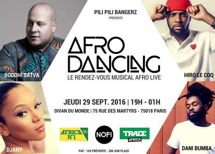 Afro Dancing: le nouveau rendez-vous mensuel afro live à Paris