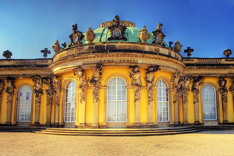 Le palais Sans Souci de Potsdam