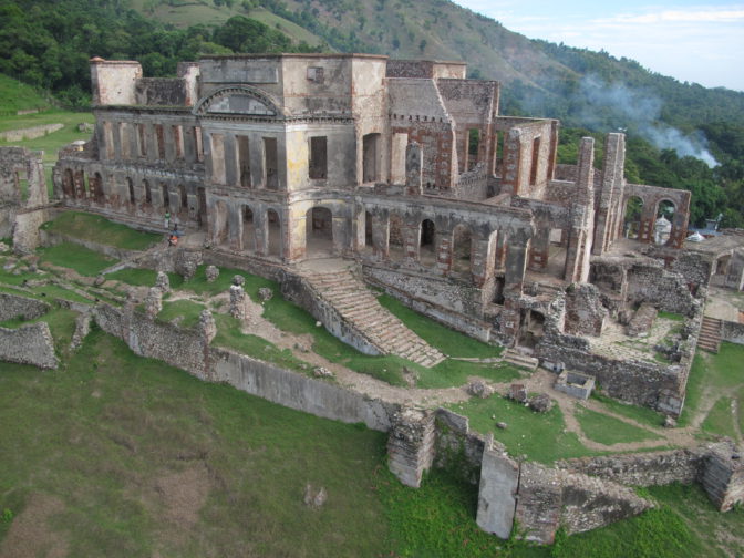 Une merveille architecturale: le palais Sans Souci (Haïti)