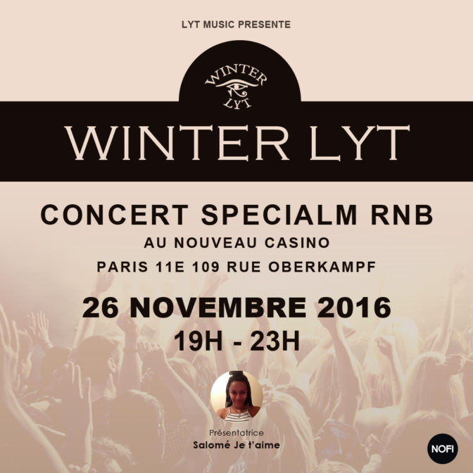 [Jeu-Concours] Nofi vous fait gagner des places pour le concert Rnb Winter Lyt