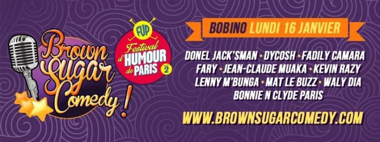 [TERMINE] Assistez à la première édition du Brown Sugar Comedy