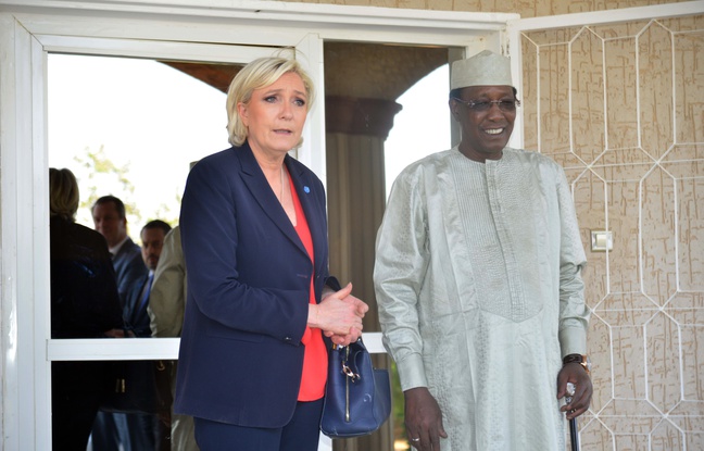 Marine Le Pen au Tchad réitère son opposition au franc CFA