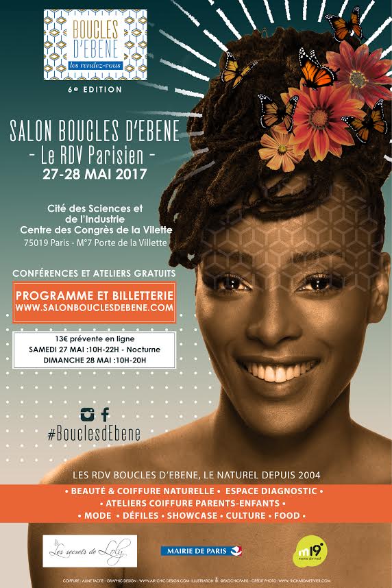 [Jeu-Concours] Gagnez vos places pour le Salon Boucles d’Ébène le 27 et 28 mai 2017