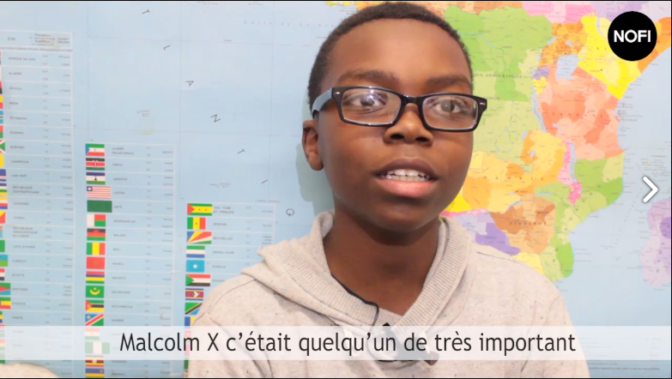 Quand les enfants de « Apprends-moi à comprendre » parlent de Malcolm X