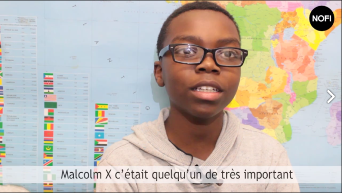 Quand les enfants de « Apprends-moi à comprendre » parlent de Malcolm X