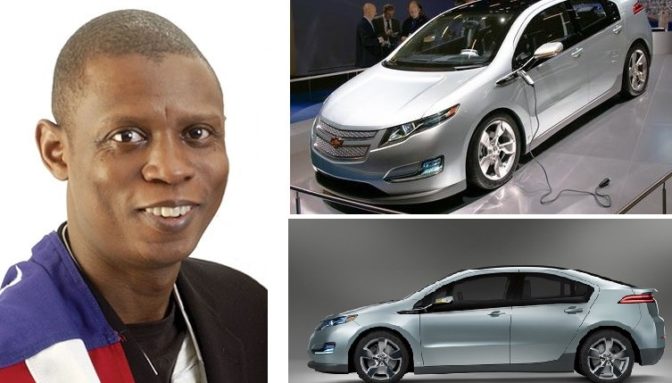 Jelani Aliyu, le Nigérian qui a conçu Chevrolet Volt, la version électrique de la marque mythique de General Motors