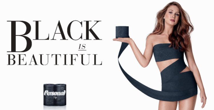 Une publicité brésilienne utilise le slogan ‘Black is Beautiful’ pour du papier toilette