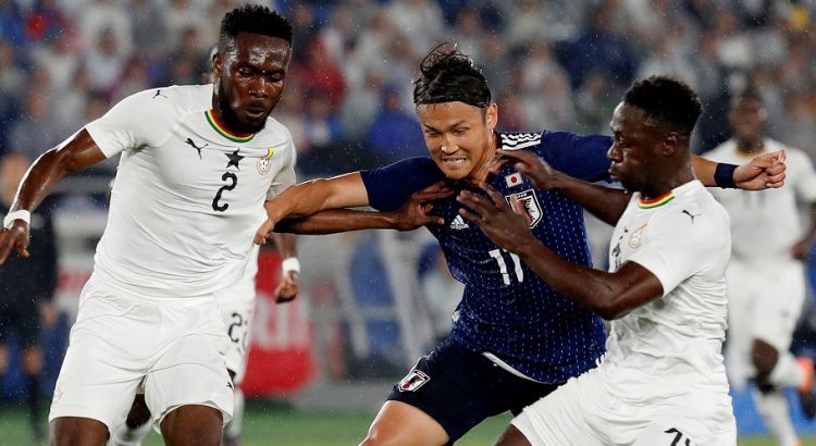 Les Black Stars du Ghana s’imposent face au Japon (2-0)