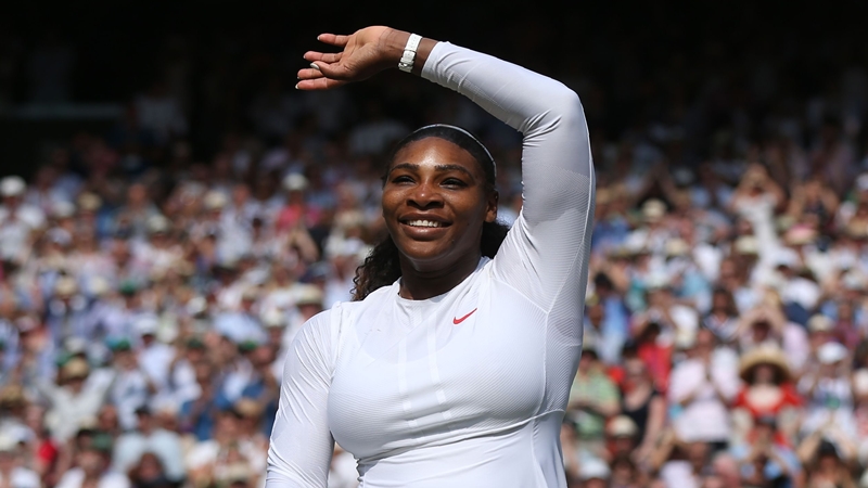 Serena Williams a dédicacé son retour à Wimbledon à «toutes les mamans»