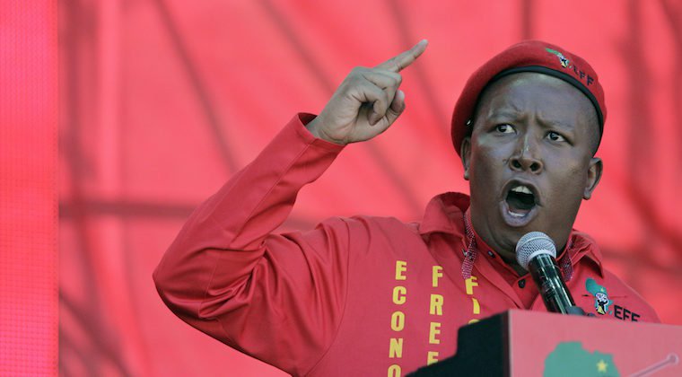 Julius Malema souhaite un président et une langue unique pour l’Afrique