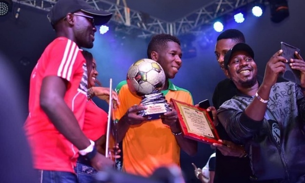 Ben Abdoul Nader Kone, vainqueur du Championnat d'Afrique de football freestyle