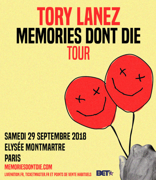 [TERMINE] Concert de TORY LANEZ