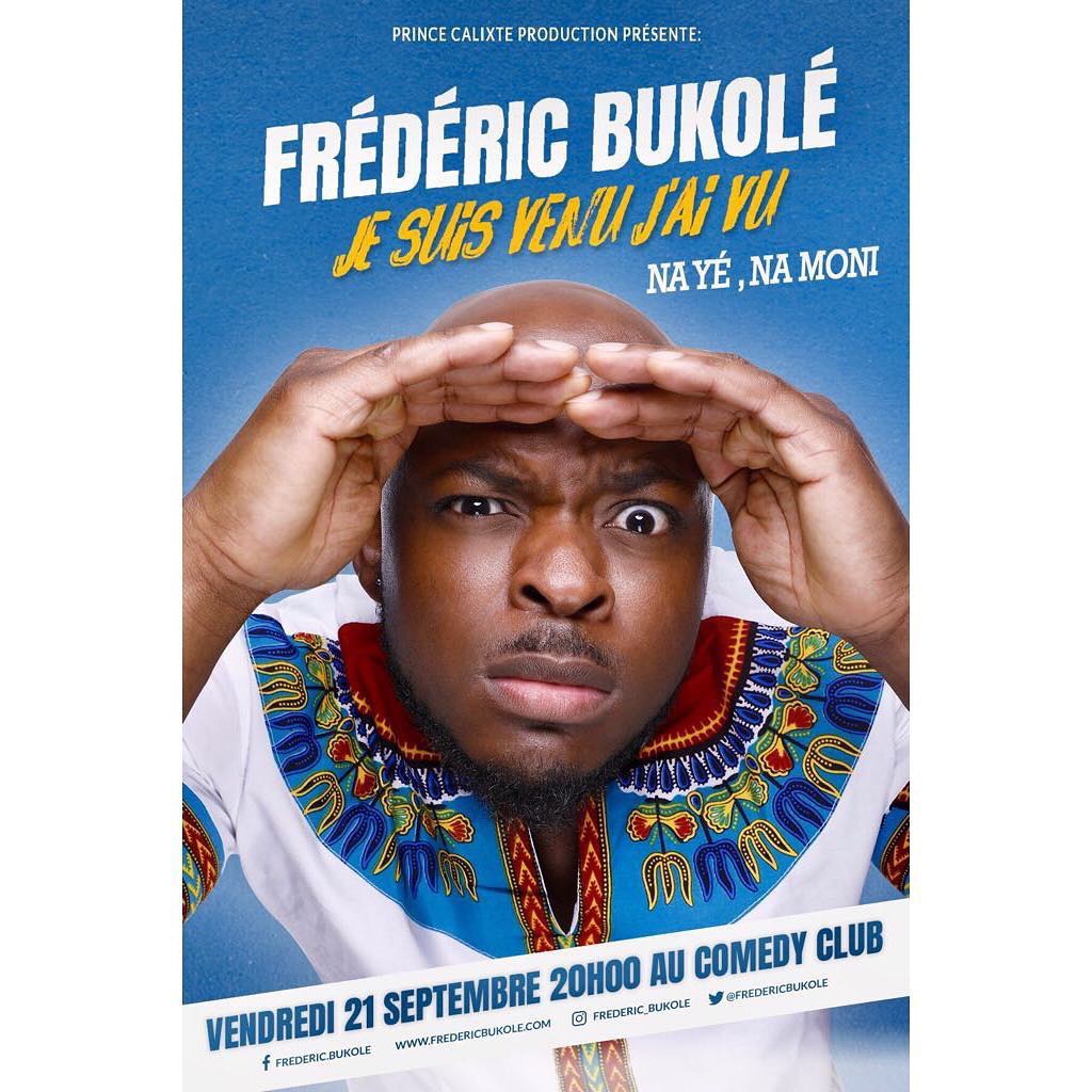 [TERMINE] Spectacle de FREDERIC BUKOLE