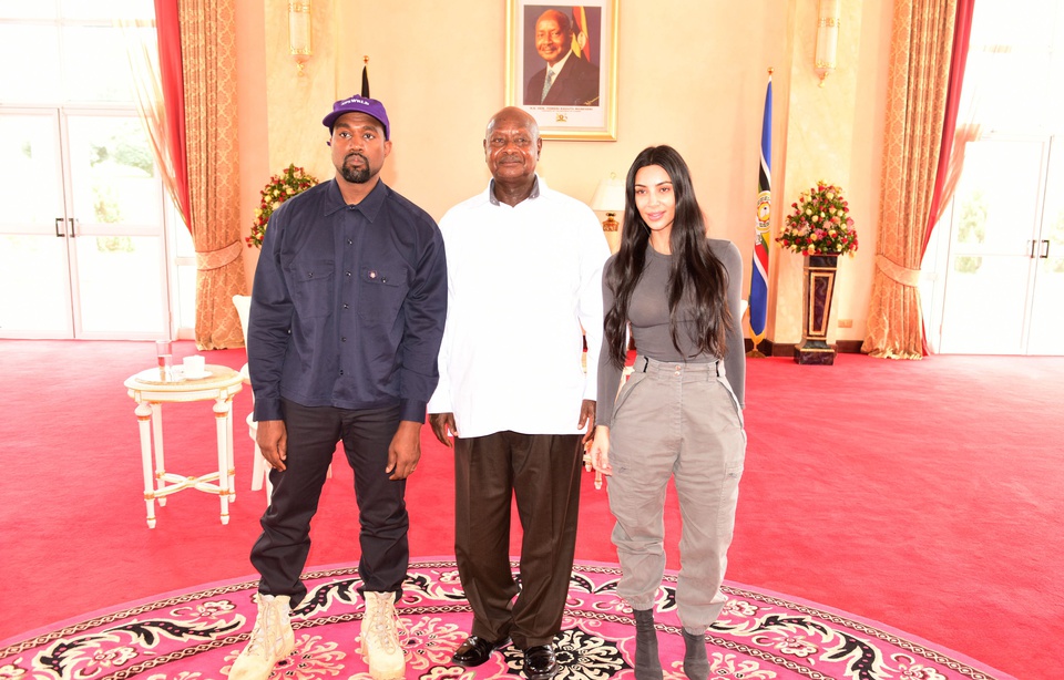 Pourquoi Kanye West et sa famille sont en Ouganda?