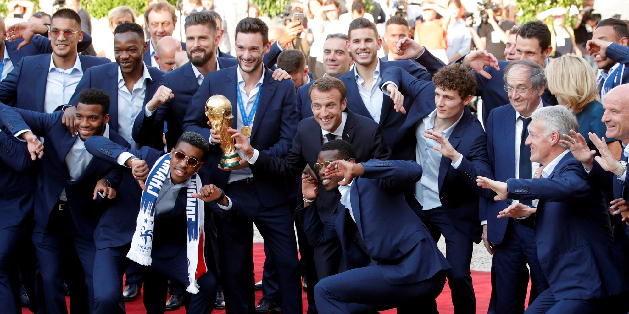 Les Bleus vont être décorés de la Légion d’honneur