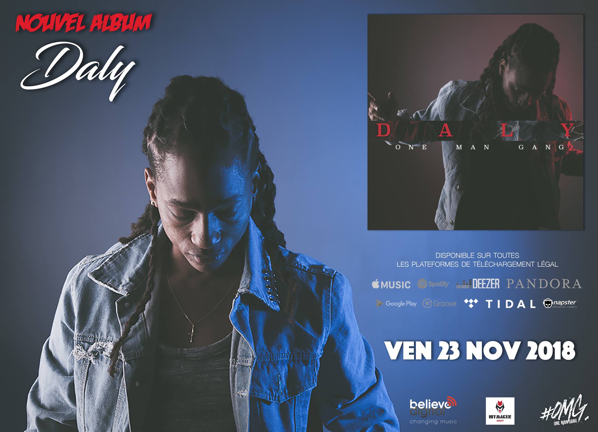 Découvrez « One man gang », le nouvel album de Daly