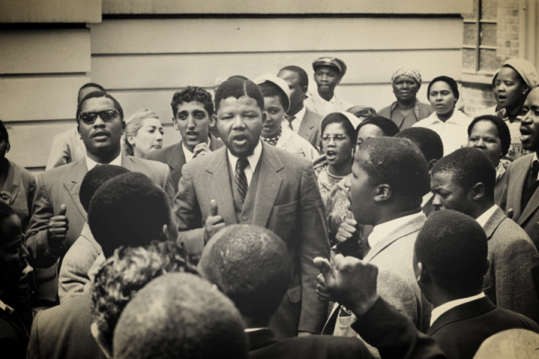 La plaidoirie de Nelson Mandela lors du procès de Rivonia