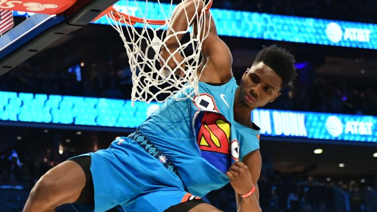 Hamidou Diallo remporte le concours NBA Slam Dunk