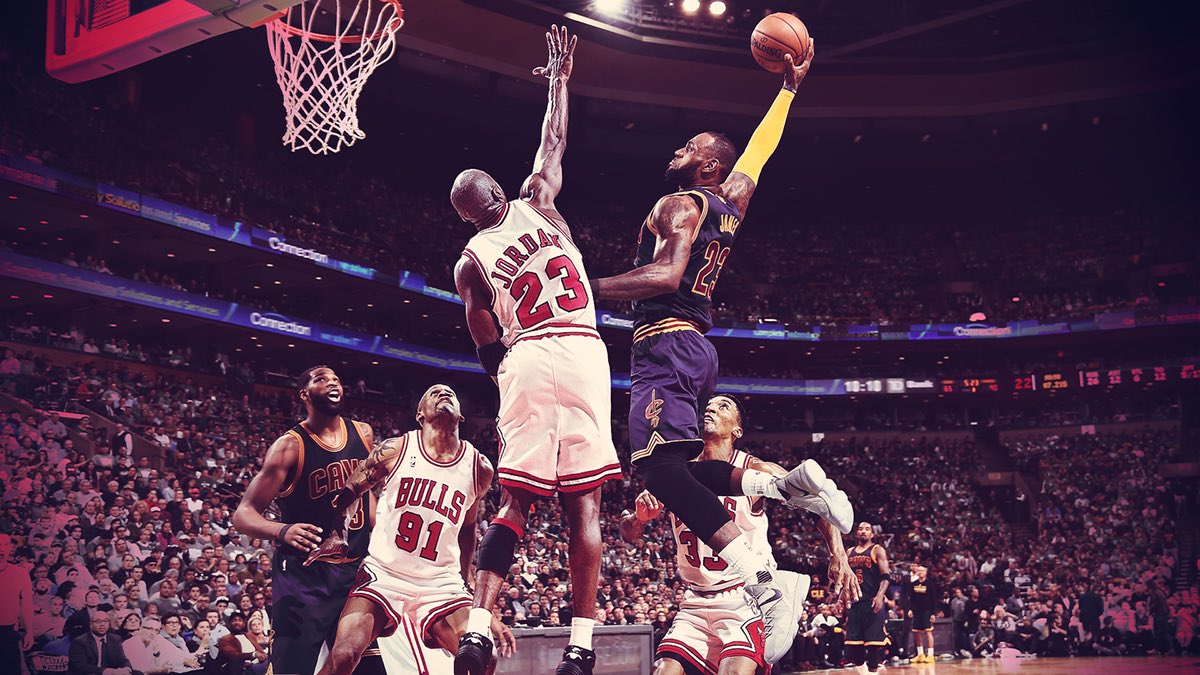 King James vole la 4ème place de meilleur scoreur NBA à Air Jordan