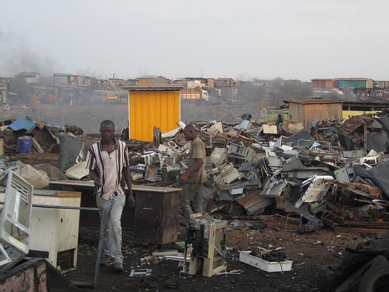 déchets électroniques