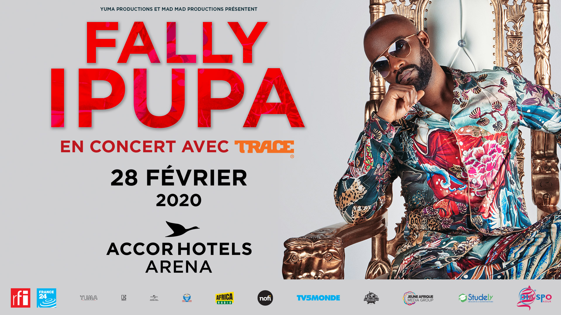 [TERMINE]Jeu-Concours- Concert de Fally Ipupa le 28 février à Paris!!