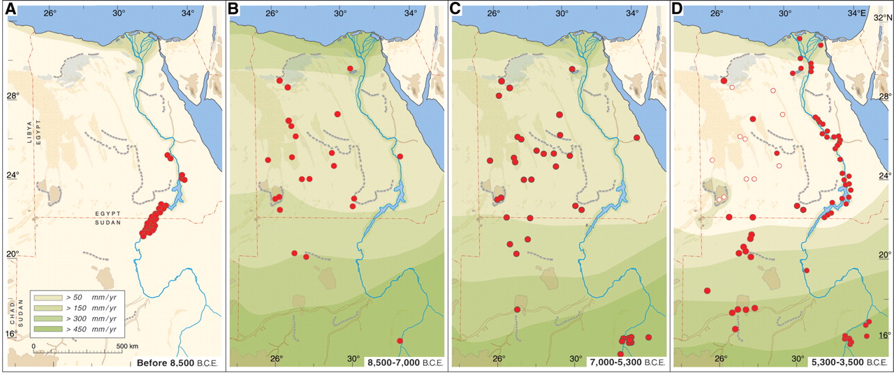 origines de l'Egypte