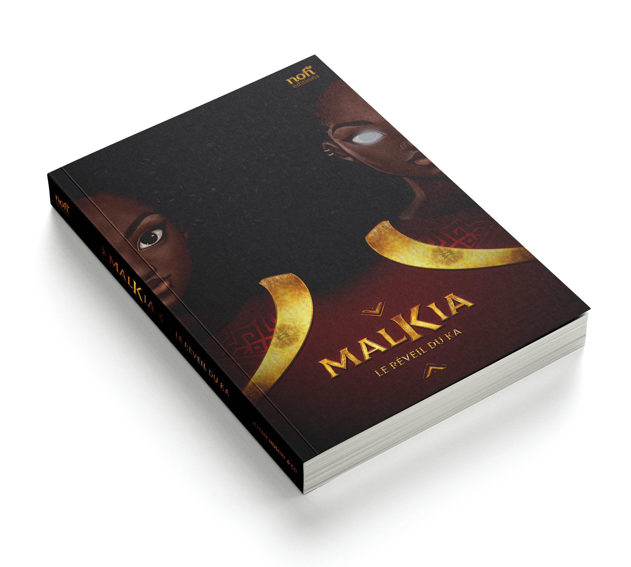 Malkia - Le réveil du Ka, le livre