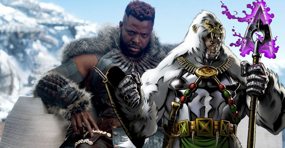 M'Baku MCU VS M'Baku (Ape-man) comics