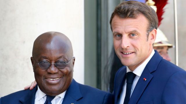 Propos incendiaire et paternaliste de Macron : la subordination de la CEDEAO de Nana Akufo-Addo est pathétique et indigne