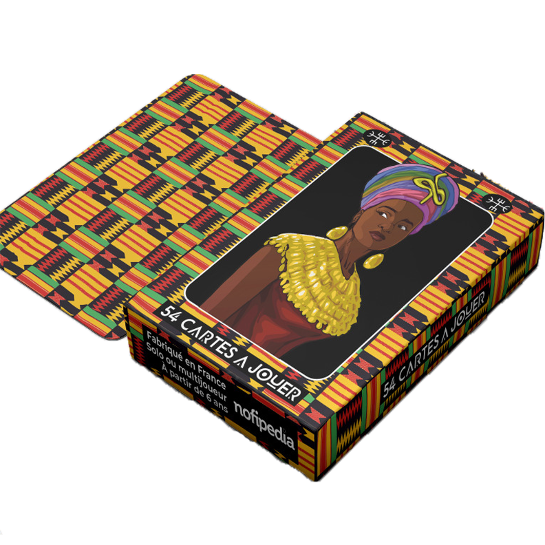 52 Cartes à Jouer Afro reines et rois d’Afrique
