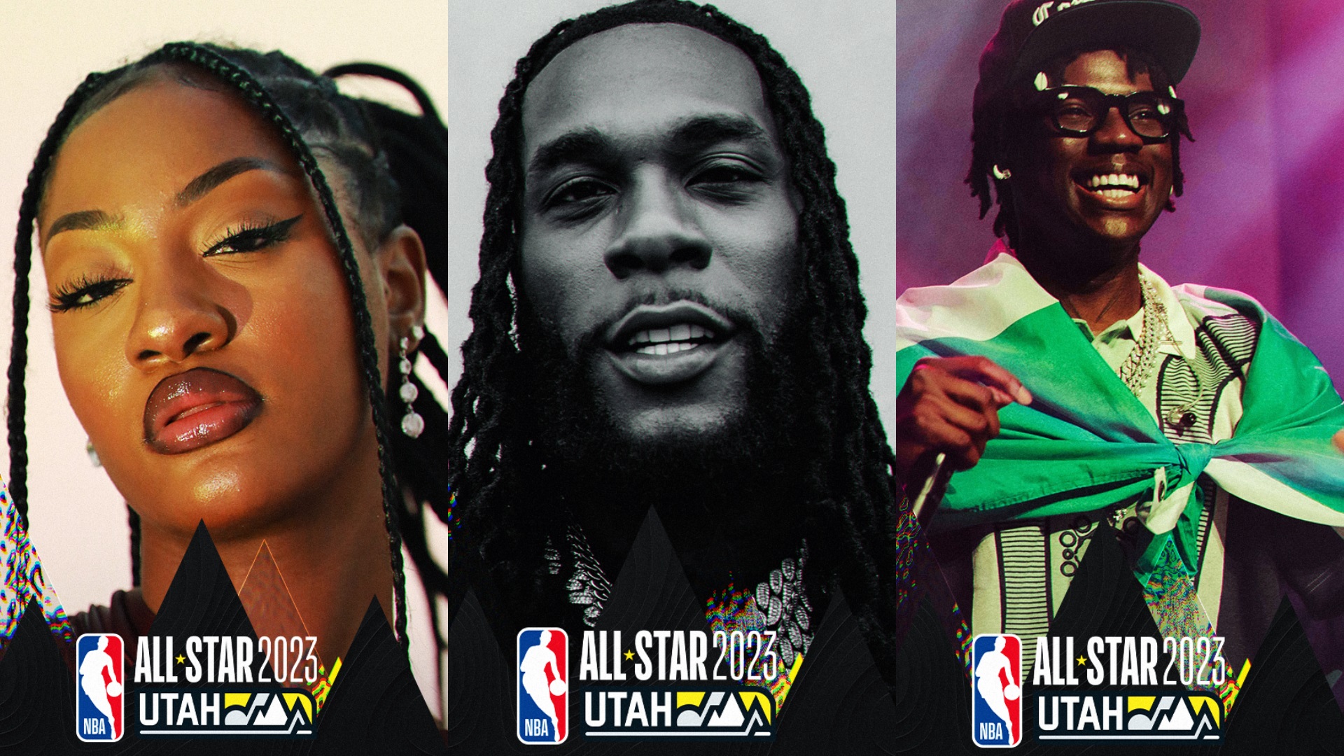 All-Star Game 2022-2023 - Tems, Rema et Burna