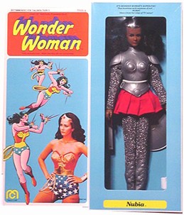 Nubia, la jumelle de Wonder Woman, la poupée