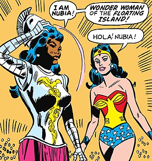 Nubia, la jumelle de Wonder Woman qui refait surface